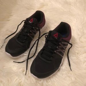 Black Memory Foam Reeboks